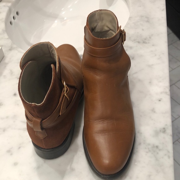 French Monoprix Saddle Booties - Picture 3 of 4